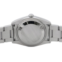 将图像加载到图库查看器中，ROLEX Oyster Perpetual W34mm Stainless Steel Red Grape Dial114200
