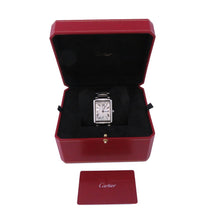 将图像加载到图库查看器中，CARTIER tank mast XL H41mmxW31mm Stainless Steel Silver DialWSTA0053
