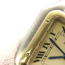 将图像加载到图库查看器中，CARTIER PANTHEREMM 3 Row W26mm Stainless Steel K18YG Ivory Dial83083244
