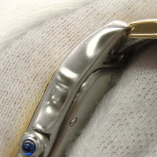 将图像加载到图库查看器中，CARTIER PANTHEREMM 3 Row W26mm Stainless Steel K18YG Ivory Dial83083244
