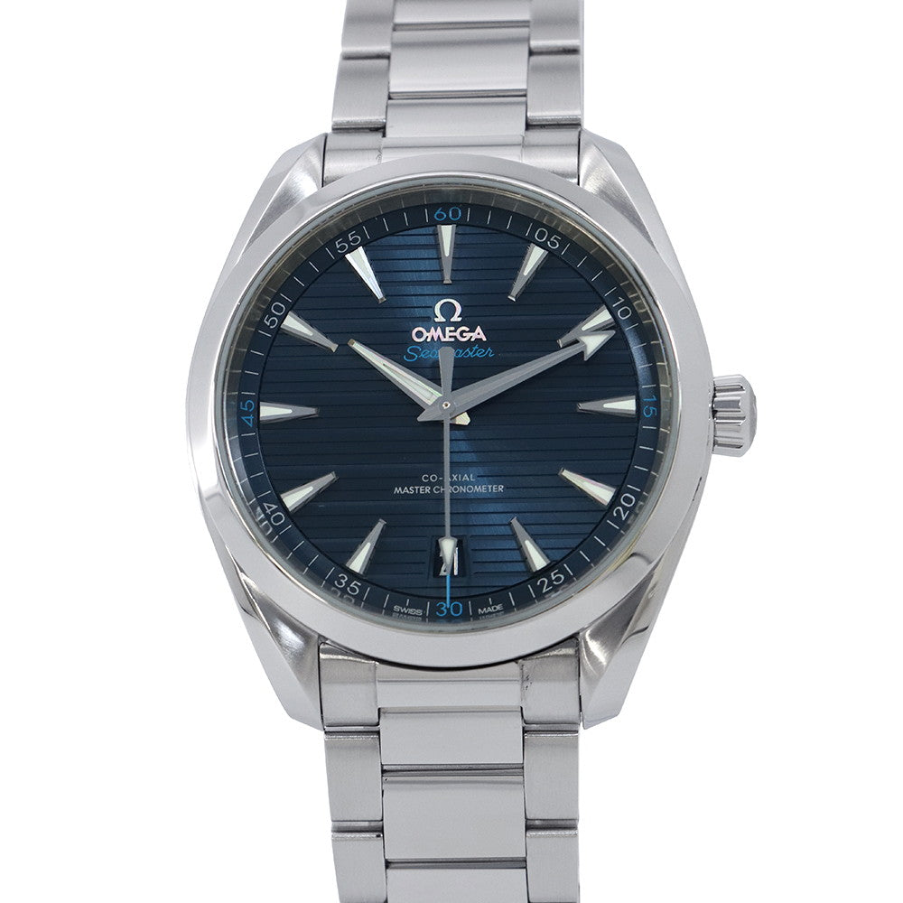 OMEGA Seamaster Aqua Terra 150M W41mm Stainless Steel Blue Dial220.10.41.21.03.001