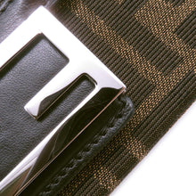 将图像加载到图库查看器中，FENDI FENDIlicious Bucket Soft Trunk Zucca Pattern Brown/Black7VA565 Canvas Leather

