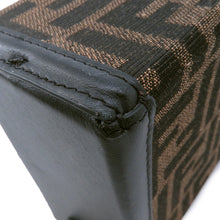 将图像加载到图库查看器中，FENDI FENDIlicious Bucket Soft Trunk Zucca Pattern Brown/Black7VA565 Canvas Leather
