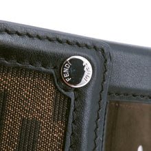 将图像加载到图库查看器中，FENDI FENDIlicious Bucket Soft Trunk Zucca Pattern Brown/Black7VA565 Canvas Leather
