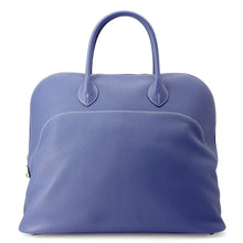 将图像加载到图库查看器中，HERMES Bolide Relax Blue Brighton Taurillon Nobillo Size 45
