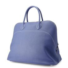 将图像加载到图库查看器中，HERMES Bolide Relax Blue Brighton Taurillon Nobillo Size 45
