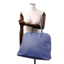 将图像加载到图库查看器中，HERMES Bolide Relax Blue Brighton Taurillon Nobillo Size 45
