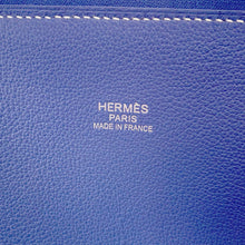 将图像加载到图库查看器中，HERMES Bolide Relax Blue Brighton Taurillon Nobillo Size 45
