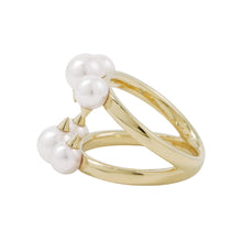 Load image into Gallery viewer, TASAKI Danger Signature Ring Size Approximately No. 12R-4497-18KYG 18K Yellow Gold
