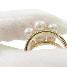 Load image into Gallery viewer, TASAKI Danger Signature Ring Size Approximately No. 12R-4497-18KYG 18K Yellow Gold
