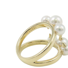 Load image into Gallery viewer, TASAKI Danger Signature Ring Size Approximately No. 12R-4497-18KYG 18K Yellow Gold
