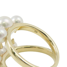 Load image into Gallery viewer, TASAKI Danger Signature Ring Size Approximately No. 12R-4497-18KYG 18K Yellow Gold
