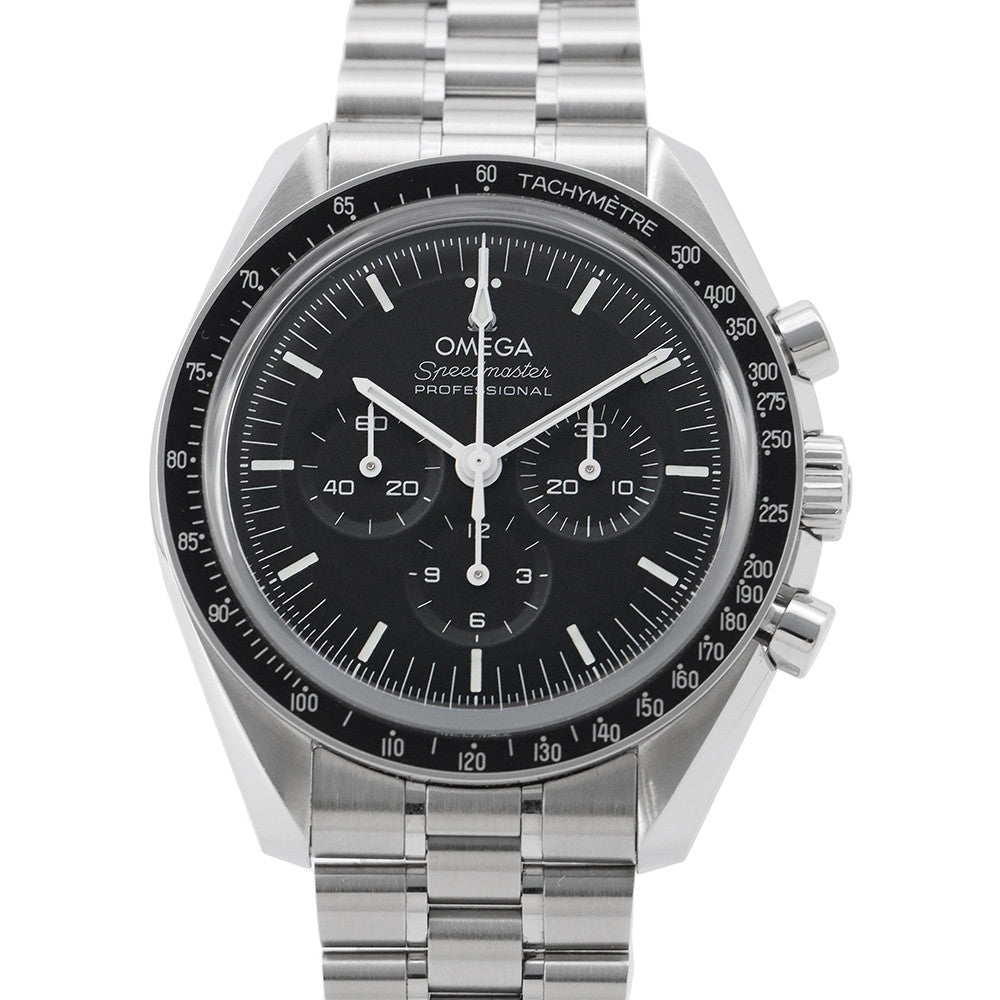 OMEGA Speedmaster Moonwatch Co-Axial Master Chronometer W42mm Stainless Steel Black Dial310.30.42.50.01.002