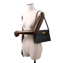 Load image into Gallery viewer, HERMES Kelly Elan Black Epsom
