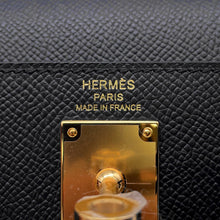 Load image into Gallery viewer, HERMES Kelly Elan Black Epsom

