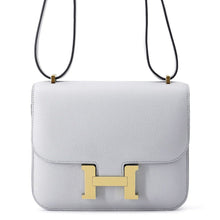 Load image into Gallery viewer, HERMES Constance3 Miroir Blue Gacier Epsom Size Mini

