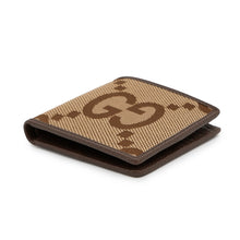 Load image into Gallery viewer, GUCCI Jumbo GG Bifold Wallet Brown/Beige699308 GG Canvas/Leather
