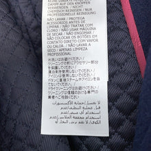 Load image into Gallery viewer, GUCCI Coat with GGChain Size 38 Navy669525 Wool 98% Nylon2%
