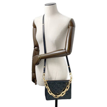 Load image into Gallery viewer, LOUIS VUITTON Coussin NoirM57790 Monogram Lamb Leather Size PM
