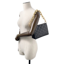 Load image into Gallery viewer, LOUIS VUITTON Coussin NoirM57790 Monogram Lamb Leather Size PM
