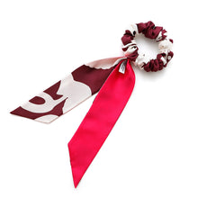 Load image into Gallery viewer, HERMES Scrunchie Bella Pink/Purple/White Silk100%
