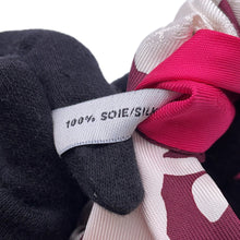 Load image into Gallery viewer, HERMES Scrunchie Bella Pink/Purple/White Silk100%
