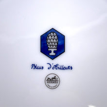 Load image into Gallery viewer, HERMES Dessert Plate Blue Daiyule White/Blue Porcelain Size Diameter21㎝/Height2㎝
