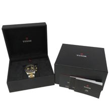 Load image into Gallery viewer, TUDOR Black Bay Chrono W41mm Stainless Steel K18YG Black Dial79363N
