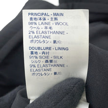 Load image into Gallery viewer, LOUIS VUITTON Frill dress Size 38 Black Wool 98% Polyurethane2%
