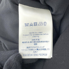 Load image into Gallery viewer, LOUIS VUITTON Frill dress Size 38 Black Wool 98% Polyurethane2%
