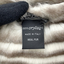 将图像加载到图库查看器中，CHANEL CC Logo Orirag Scarf Brown/White Orirug 100%
