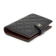 Load image into Gallery viewer, CHANEL passport case BlackAP3791 caviar
