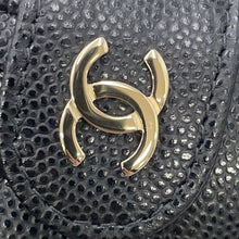 Load image into Gallery viewer, CHANEL passport case BlackAP3791 caviar
