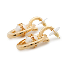 Load image into Gallery viewer, CHANEL Pearl logo Metal Faux Pearl
