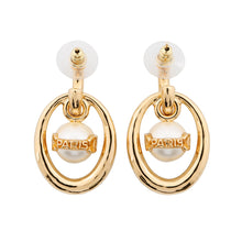 Load image into Gallery viewer, CHANEL Pearl logo Metal Faux Pearl
