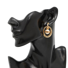 Load image into Gallery viewer, CHANEL Pearl logo Metal Faux Pearl
