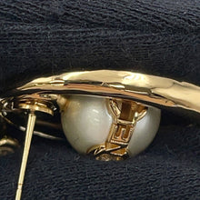 Load image into Gallery viewer, CHANEL Pearl logo Metal Faux Pearl
