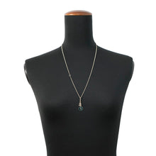 Load image into Gallery viewer, CHANEL NO.5 CC Logo Round Necklace GreenA63105 Metal

