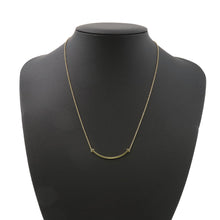 Load image into Gallery viewer, TIFFANY&amp;Co. T Smile Pendant Size Small60011679 18K Yellow Gold
