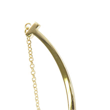 Load image into Gallery viewer, TIFFANY&amp;Co. T Smile Pendant Size Small60011679 18K Yellow Gold
