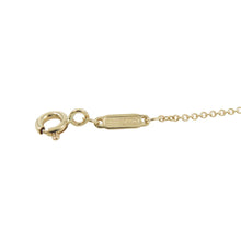 Load image into Gallery viewer, TIFFANY&amp;Co. T Smile Pendant Size Small60011679 18K Yellow Gold

