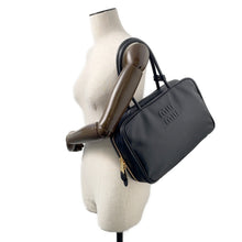 将图像加载到图库查看器中，MIUMIU Bo Bag Black5BB117 Calf Leather Size Large
