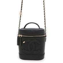 Load image into Gallery viewer, CHANEL Vanity ChainShoulder BlackAS0323 Lambskin
