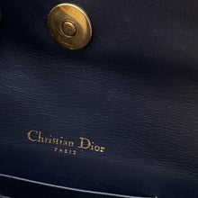 Load image into Gallery viewer, Dior Oblique Trotter Belt Bag NavyS5619CTZQ Leather Canvas
