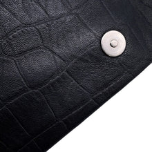Load image into Gallery viewer, SAINT LAURENT PARIS ChainShoulder Bag Black574106 Embossed Leather
