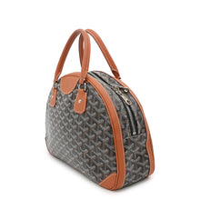 将图像加载到图库查看器中，GOYARD Saint Jeanne Brown PVC Leather Size GM
