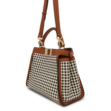 将图像加载到图库查看器中，FENDI Peekaboo Essentials Brown/Multicolor8BN302 Leather
