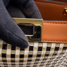 将图像加载到图库查看器中，FENDI Peekaboo Essentials Brown/Multicolor8BN302 Leather
