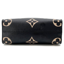 将图像加载到图库查看器中，LOUIS VUITTON Onthego Noir/BeigeM45659 Bicolor Monogram Empreinte Leather Size PM
