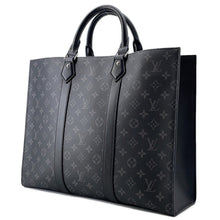 将图像加载到图库查看器中，LOUIS VUITTON ★Sac Plat 24H BlackM47059 Monogram Eclipse

